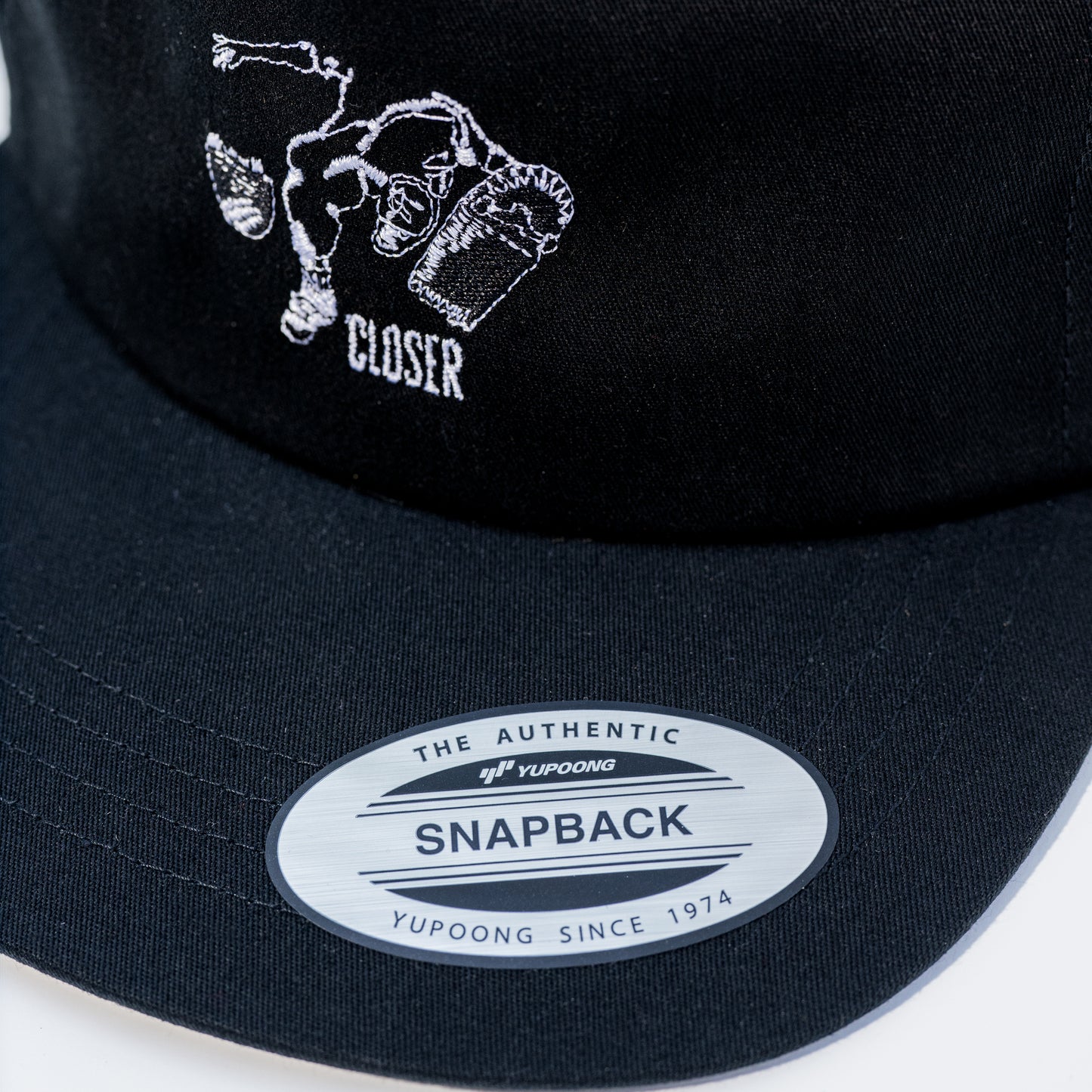 Closer Focus Black Hat