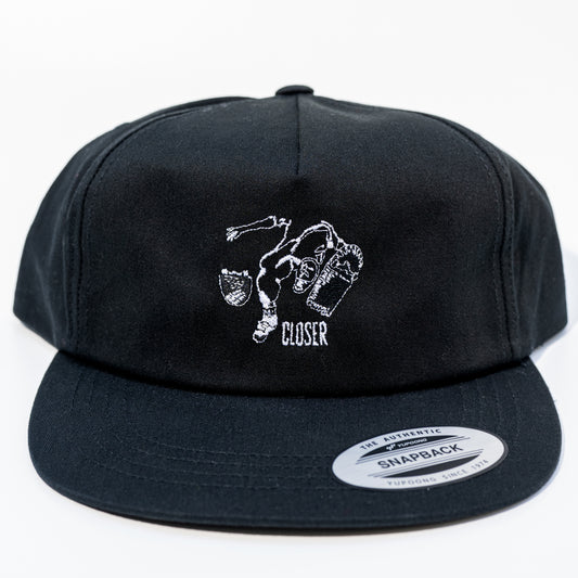 Closer Focus Black Hat