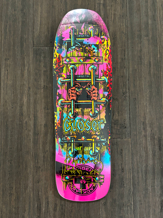 Closer x Black Label 1 of 1 Skateboard Deck #2