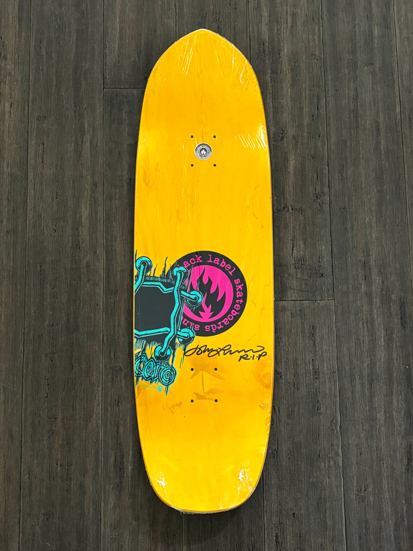 Closer x Black Label Skateboard Deck Blue Point 1 of 1